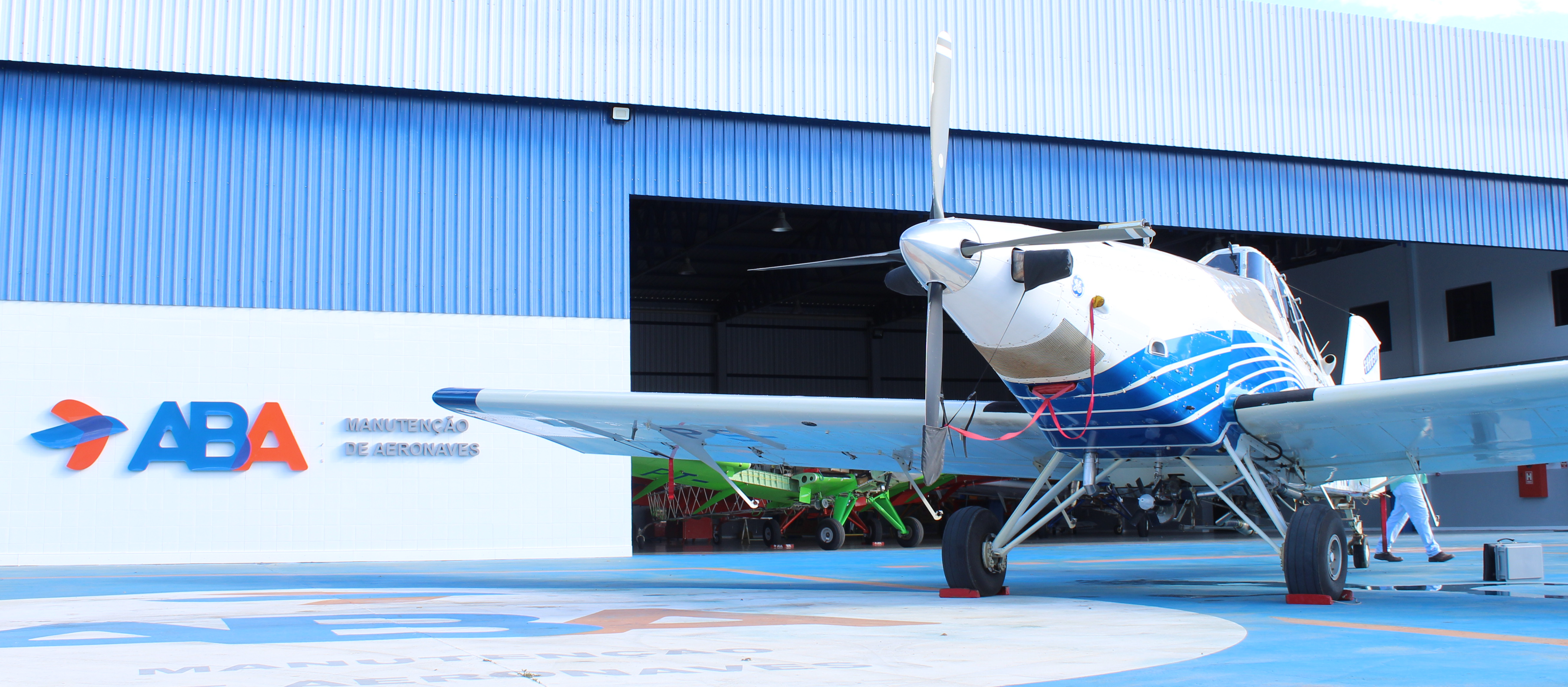 Equipe especializada da ABA Manutenção de Aeronaves